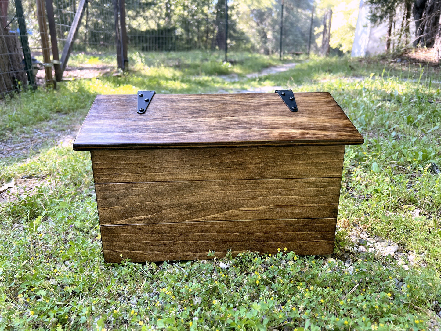 Rustic mailbox, mailbox wall mount, vintage hanging mailbox for letters, NEW SIZE!