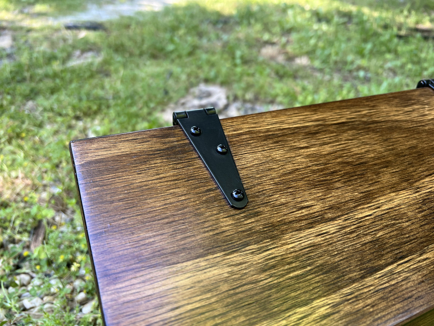 Rustic mailbox, mailbox wall mount, vintage hanging mailbox for letters, NEW SIZE!